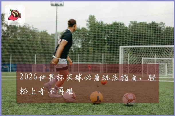 2026世界杯买球必看玩法指南，轻松上手不再难
