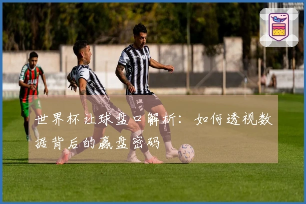 世界杯让球盘口解析：如何透视数据背后的赢盘密码